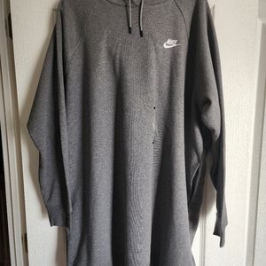 NWT Nike Pullover Grey Hoodie XXL